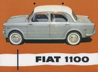 Fiat 1100 brochure ca. 1956