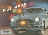 Fiat 1400 B Prospekt 1956