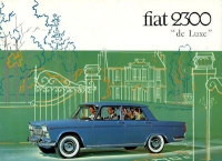 Fiat 2300 de Luxe brochure ca. 1965