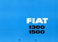 Fiat 1300 / 1500 brochure ca. 1964