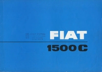 Fiat 1500 C brochure ca. 1964