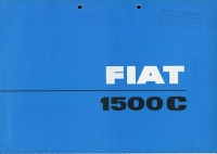 Fiat 1500 C brochure ca. 1964