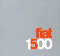 Fiat 1500 brochure ca. 1965