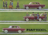 Fiat 1500 L Prospekt ca. 1965