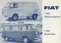 Fiat T 600 brochure ca. 1966