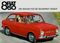 Fiat 850 brochure 1960s