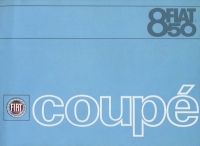 Fiat 850 Coupé brochure ca. 1968