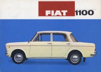 Fiat 1100 brochure ca. 1968