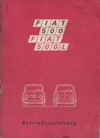 Fiat 500 L owner`s manual 1969