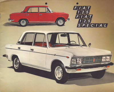 Fiat 125 / Special Prospekt 5.1971