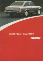 Fiat 124 Sport Coupé 1800 brochure 4.1973