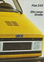 Fiat 242 brochure 1976