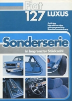 Fiat 127 Luxus brochure 2.1977