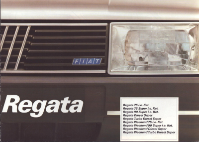 Fiat Regata Prospekt 3.1988