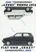 Fiat Uno Crazy Prospekt 9.1991
