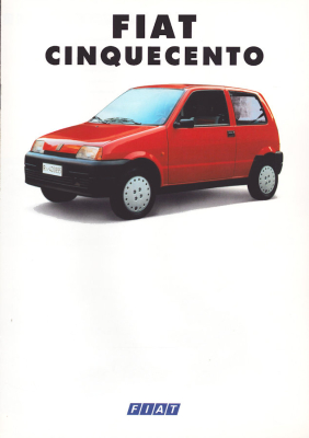 Fiat Cinquecento Prospekt 4.1992