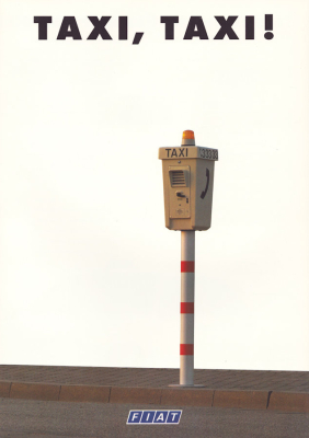 Fiat Tempra und Croma Taxi Prospekt 5.1992