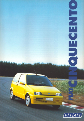Fiat Cinquecento Prospekt 7.1995