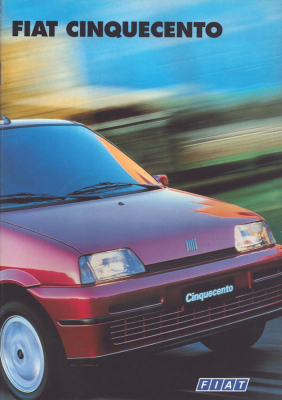 Fiat Cinquecento Prospekt 12.1995