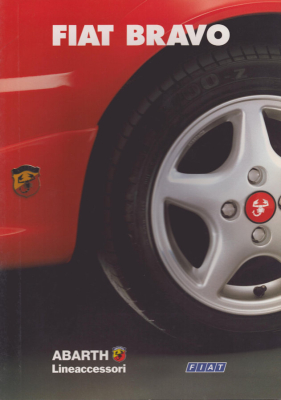 Fiat Bravo Abarth Zubehör Prospekt 5.1996