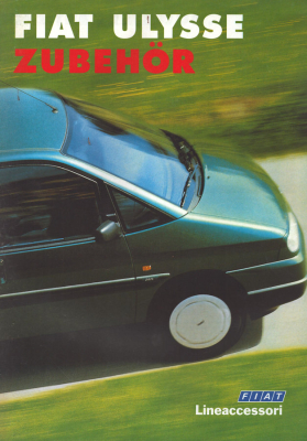Fiat Ulysse Zubehör Prospekt 4.1996