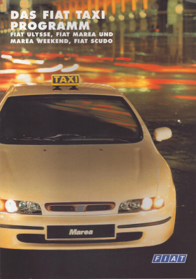 Fiat Taxi Prospekt 6.1997