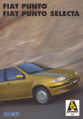 Fiat Punto Selecta Prospekt 1.1997