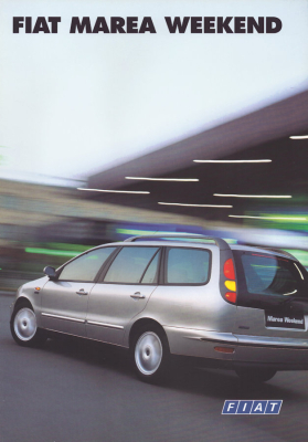 Fiat Marea Weekend Prospekt 8.1996