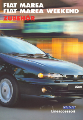 Fiat Marea / Weekend Zubehör Prospekt 9.1996