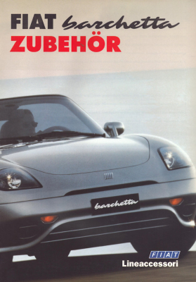 Fiat Barchetta Zubehör Prospekt 6.1997
