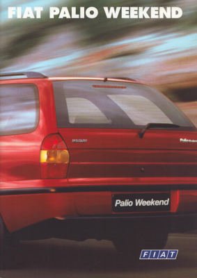 Fiat Palio Weekend Prospekt 12.1997