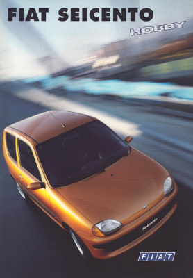 Fiat Seicento Hobby Prospekt 1.1999