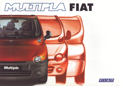 Fiat Multipla Prospekt 10.1998