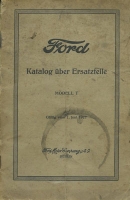 Ford T Ersatzteilliste 1927