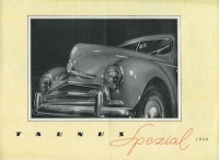 Ford Taunus Spezial Prospekt 1950