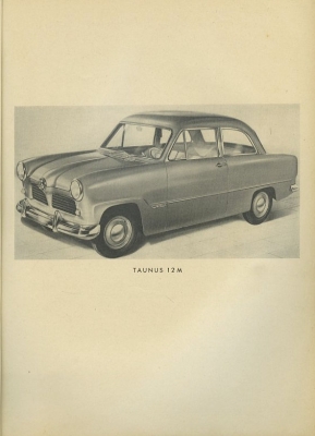 Preview: Ford 12 M Ersatzteilliste 6.1952