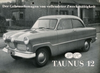 Ford Taunus 12 Prospekt 1953