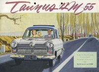 Ford Taunus 12 M brochure 12.1954