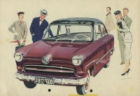 Ford Taunus 15 M brochure 1955