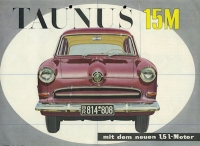 Ford Taunus 15 M brochure 12.1954