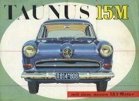 Ford Taunus 15 M brochure ca. 1955