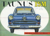 Ford Taunus 15 M brochure ca. 1955