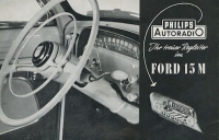 Preview: Ford Taunus 15 M / Philips Autoradio Einbauanleitung ca. 1955