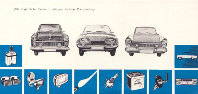 Preview: Bosch Tips für den Ford Freund Prospekt ca. 1961