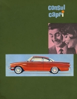 Ford Consul Capri brochure 1962