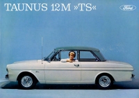 Ford Taunus 12 M TS P 4 brochure ca. 1963