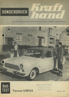 Ford Taunus 12 M P 4 Test 1963