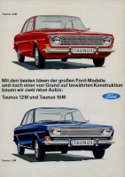 Ford Taunus 12 15 M P 6 brochure ca. 1967