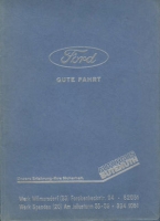 Ford folder 1960s