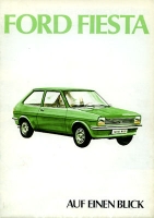 Ford Fiesta brochure 8.1976